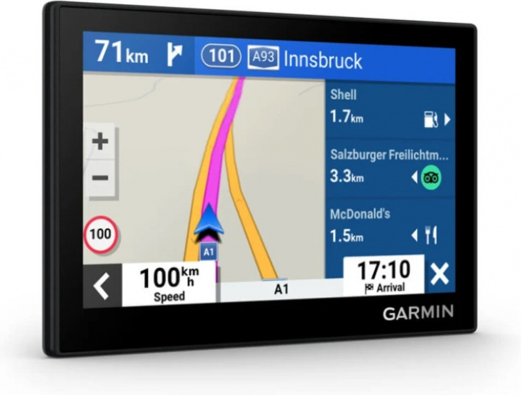 Garmin Drive 53 -autonavigaattori, Eurooppa
