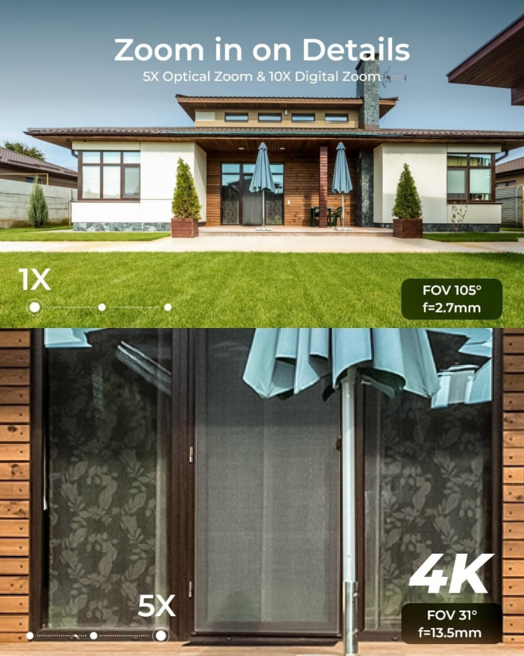 Reolink RLC-843WA -valvontakamera ulko- ja sisäkäyttöön