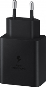 Samsung 45 W -pikalaturi, USB-C-kaapelilla, musta