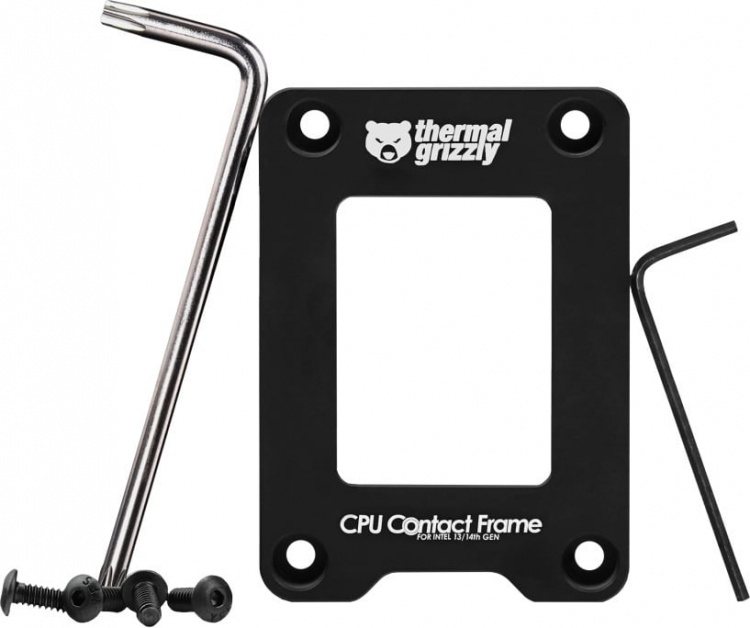 Thermal Grizzly CPU Contact Frame -kontaktikehys Intel 13. ja 14. Gen -prosessoreille