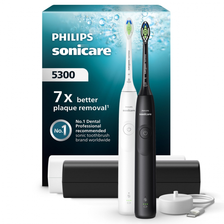 Philips HX7109/01 Sonicare Series 5300 sähköhammasharja, tuplarunko