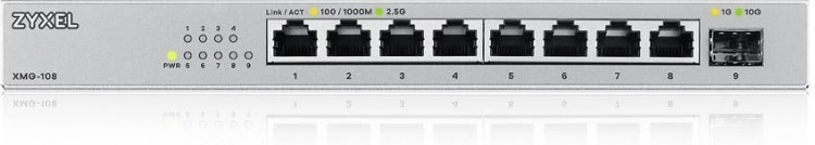 ZyXEL XMG-108 2.5G -8-porttinen kytkin