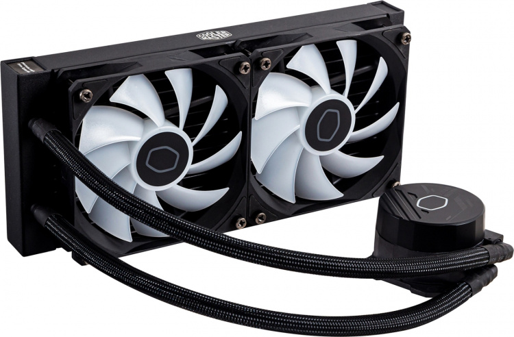Cooler Master MasterLiquid 240L Core ARGB -nestejäähdytysjärjestelmä, musta