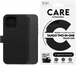 PanzerGlass CARE by PanzerGlass Tango Two-in-One Wallet Case MagSafe-yhteensopiva -lompakkokotelo, Apple iPhone 16 Pro Max, musta