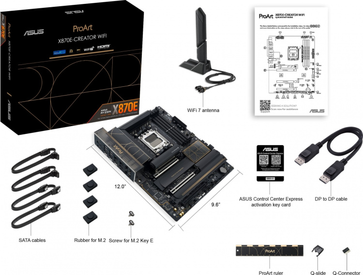 ASUS PROART X870E-CREATOR WIFI ATX -emolevy