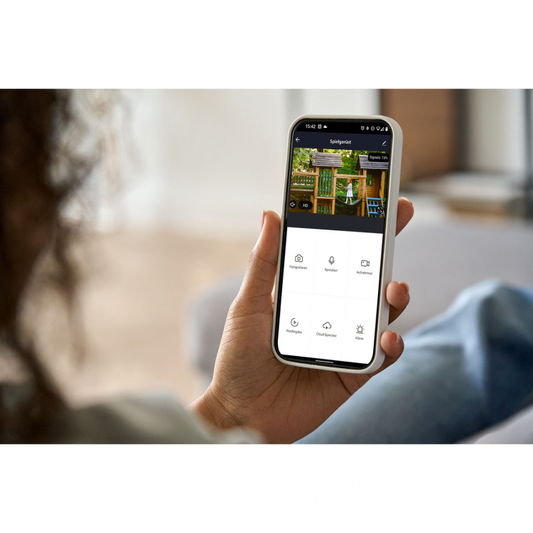 Hama Älykäs Valvontakamera Ulkona Aurinko Musta