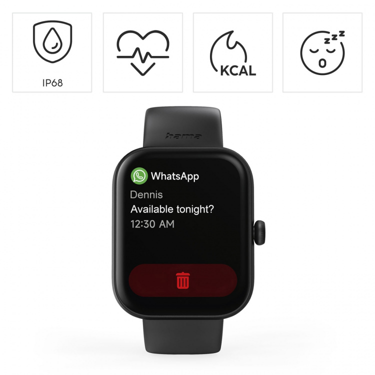 Hama Älykello 5000 Musta