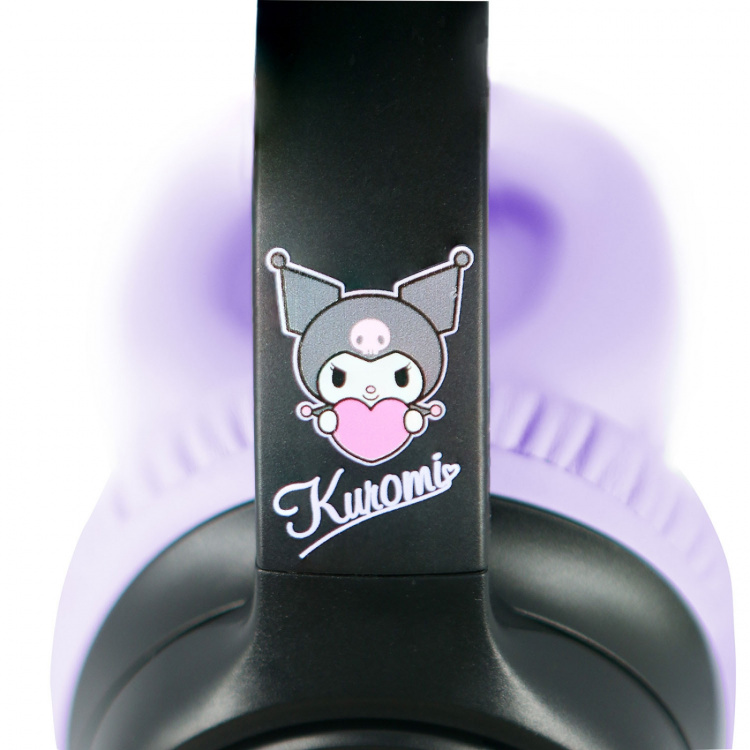 KUROMI Kuulokkeet Kuromi Over-Ear Langattomat Led Valo Äänijako