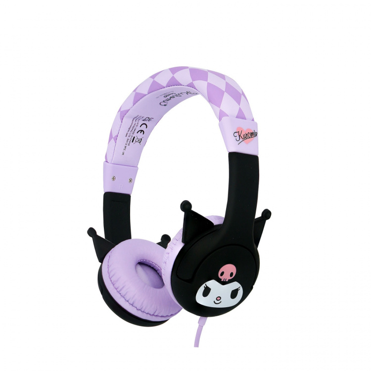 KUROMI Kuulokkeet Pink Langallinen On-Ear 85dB Korvilla