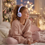 KUROMI Kuulokkeet On-Ear Langattomat 85dB/95dB Jakaminen Aux