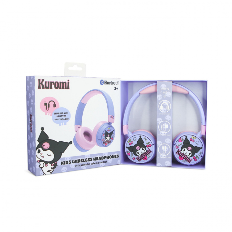 KUROMI Kuulokkeet On-Ear Langattomat 85dB/95dB Jakaminen Aux