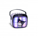 KUROMI Karaoke Kaiutin Popsing Mikrofoni LED
