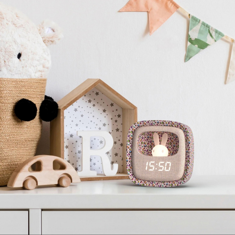 Mobility On Board Herätyskello Valolla Billy Blue Leopardi