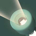 Mobility On Board Taskulamppu Glowy Sininen