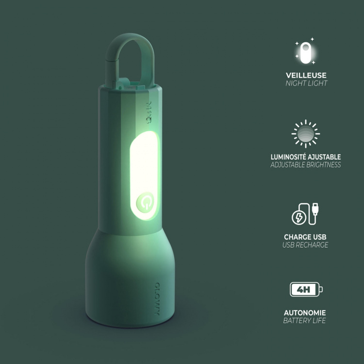 Mobility On Board Taskulamppu Glowy Sininen