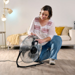 BLACK+DECKER Lattiatuuletin 120W Musta