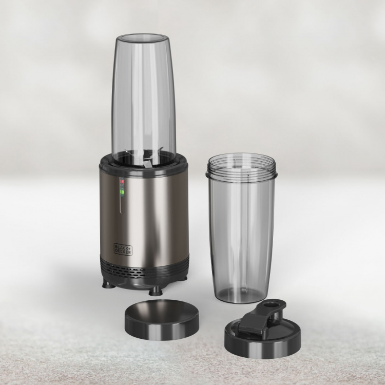 BLACK+DECKER Smoothie Tehosekoitin 1000W Ruostumaton Teräs