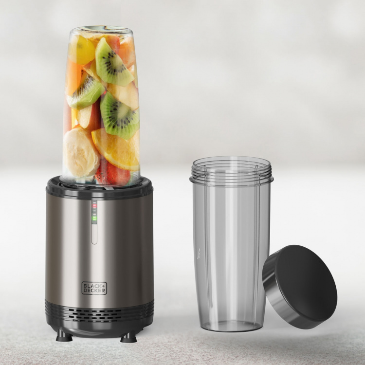 BLACK+DECKER Smoothie Tehosekoitin 1000W Ruostumaton Teräs