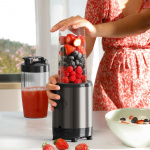 BLACK+DECKER Smoothie Tehosekoitin 1000W Ruostumaton Teräs