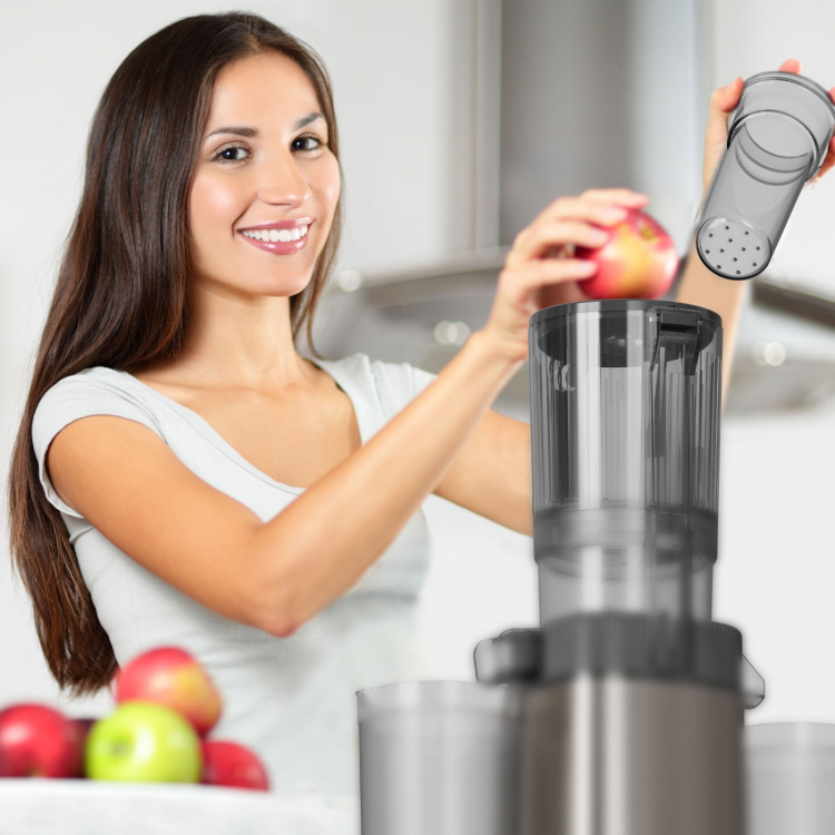 BLACK+DECKER Hidas Mehulinko Slow Juicer 1400W Ruostumaton Teräs