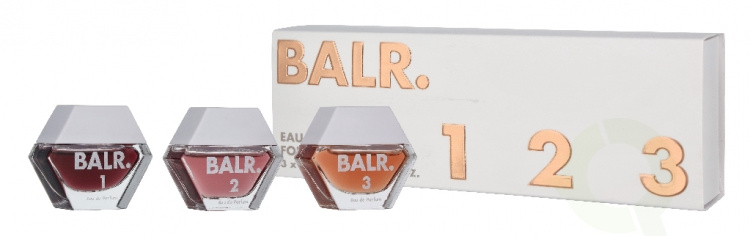 Balr. 1 FOR WOMEN Giftset 15 ml Miniature BALR 1/BALR 2/BALR 3/3x5ml