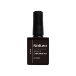 Nailura Chrome Base Black Gel - Musta - 10 ml