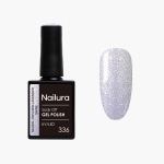 Nailura Geelilakka 336 – Silver Infused Lavender Shine – 10 ml