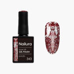 Nailura Geelilakka 343 – Crimson Red Sparkle – 10 ml
