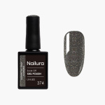 Nailura Geelilakka 374 – Gunmetal Gray Shimmer – 10 ml