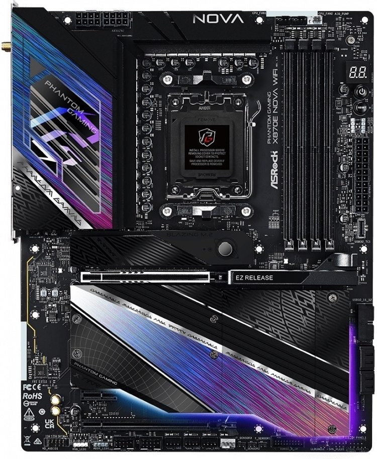 ASRock X870E Nova WIFI ATX -emolevy