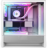 NZXT H5 Flow RGB (2024) ATX-kotelo ikkunalla, valkoinen