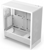 NZXT H5 Flow RGB (2024) ATX-kotelo ikkunalla, valkoinen