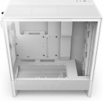 NZXT H5 Flow RGB (2024) ATX-kotelo ikkunalla, valkoinen