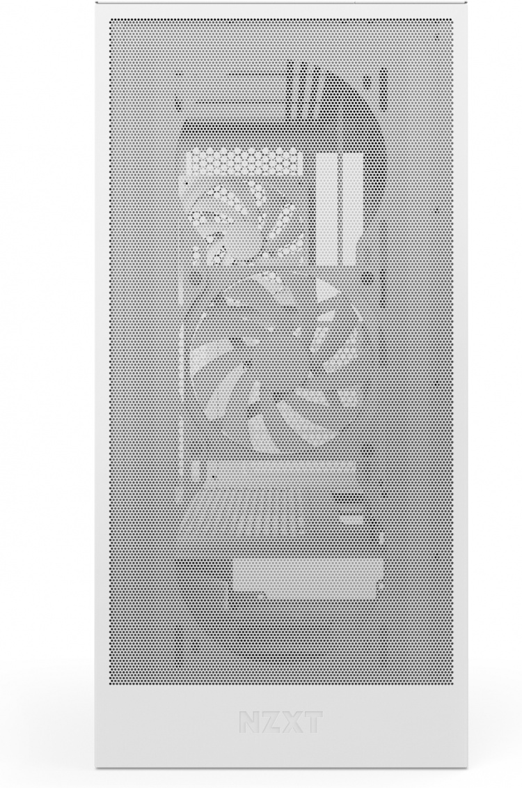 NZXT H5 Flow RGB (2024) ATX-kotelo ikkunalla, valkoinen