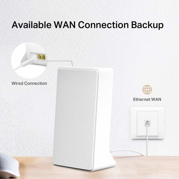 Mercusys MB130 4G LTE-modeemi ja WiFi-tukiasema