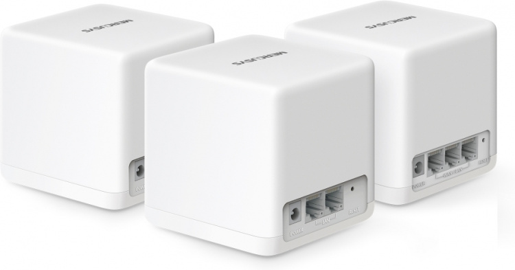 Mercusys Halo H60X WiFi 6 -Mesh-järjestelmä, 3-pack