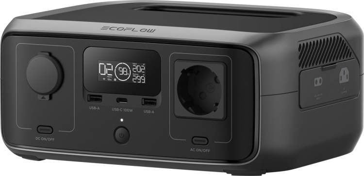 EcoFlow River 3 kannettava virta-asema, 245 Wh