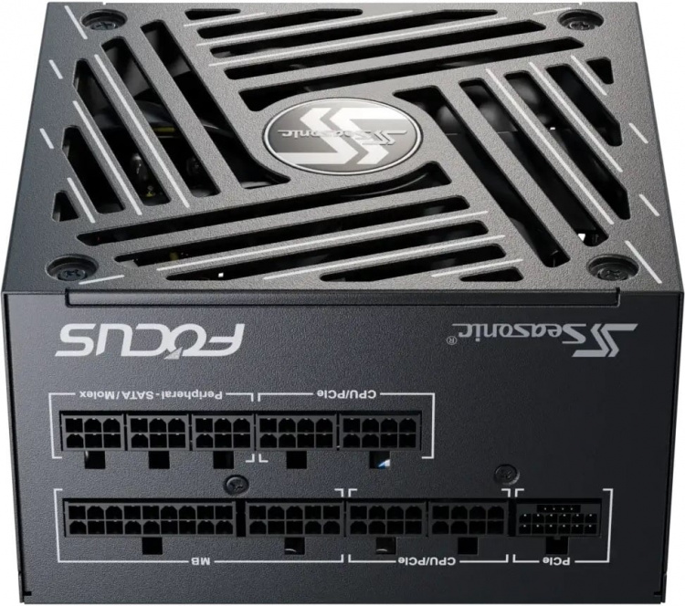 Seasonic FOCUS GX-750 ATX 3.1 (2024) -virtalähde, musta, 750 W