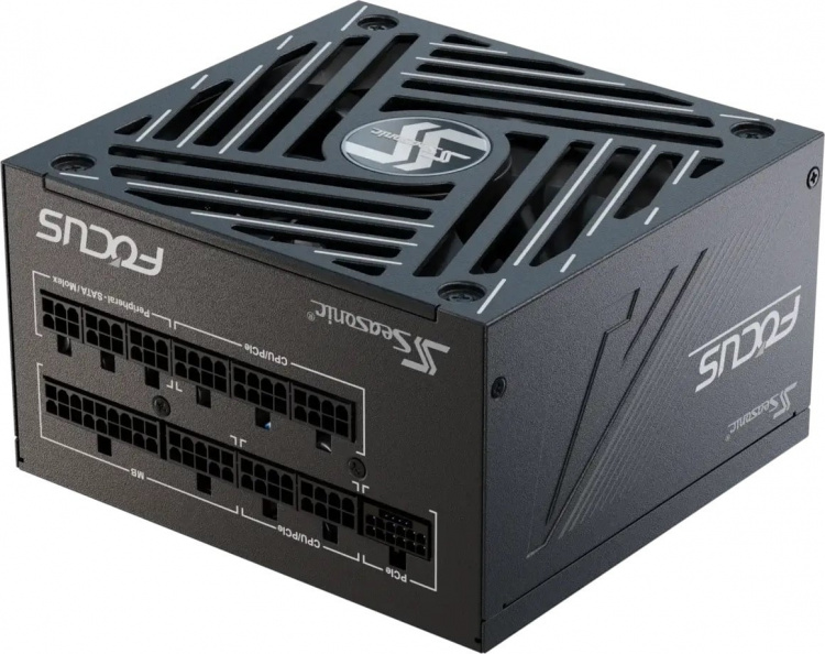 Seasonic FOCUS GX-850 ATX 3.1 (2024) -virtalähde, musta, 850 W