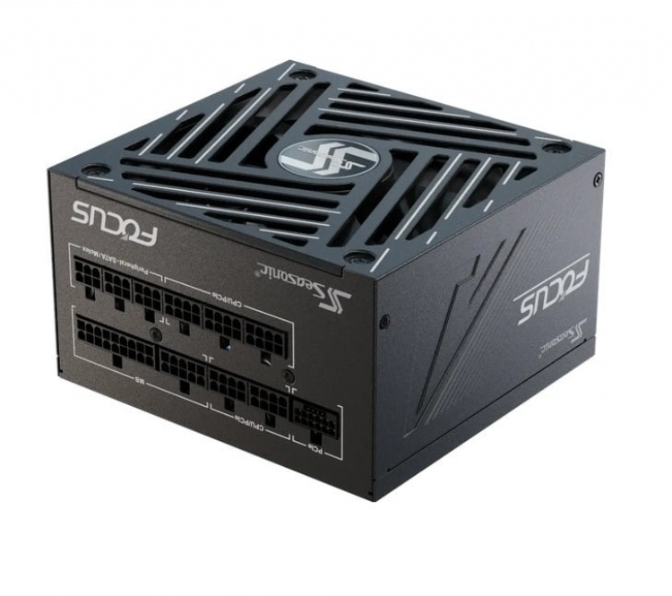 Seasonic FOCUS GX-1000 ATX 3.1 (2024) -virtalähde, musta, 1000 W