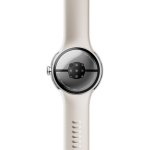 Google Pixel Watch 3 WiFi -älykello, 41 mm, Porcelain / Polished Silver