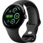 Google Pixel Watch 3 LTE -älykello, 45 mm, Obsidian / Matte Black