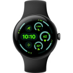 Google Pixel Watch 3 LTE -älykello, 45 mm, Obsidian / Matte Black