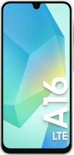 Samsung Galaxy A16 LTE -puhelin, 128/4 Gt, vaaleanvihreä