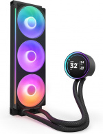 NZXT Kraken Elite RGB 360 (2024) -nestejäähdytysjärjestelmä, musta