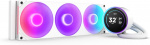 NZXT Kraken Elite RGB 360 (2024) -nestejäähdytysjärjestelmä, valkoinen