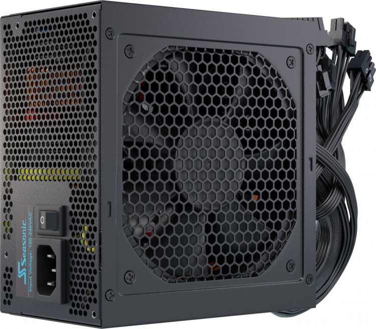 Seasonic G12 GM-650 (2024) ATX -virtalähde, musta, 650 W