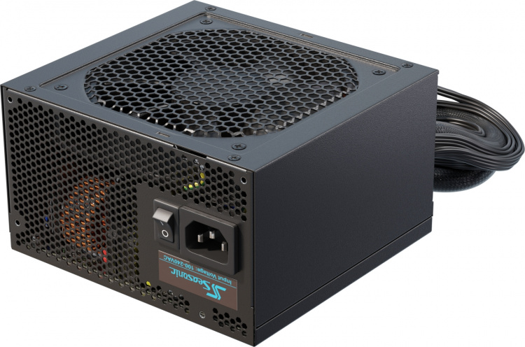 Seasonic G12 GM-650 (2024) ATX -virtalähde, musta, 650 W