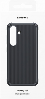 Samsung Galaxy S25 Rugged suojakuori, musta