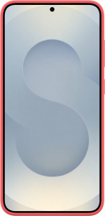 Samsung Galaxy S25+ Silicone suojakuori, punainen